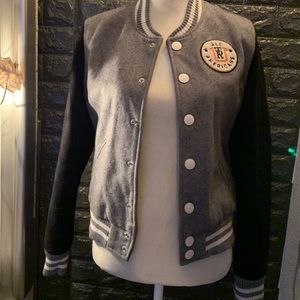 True religion wool varsity jacket